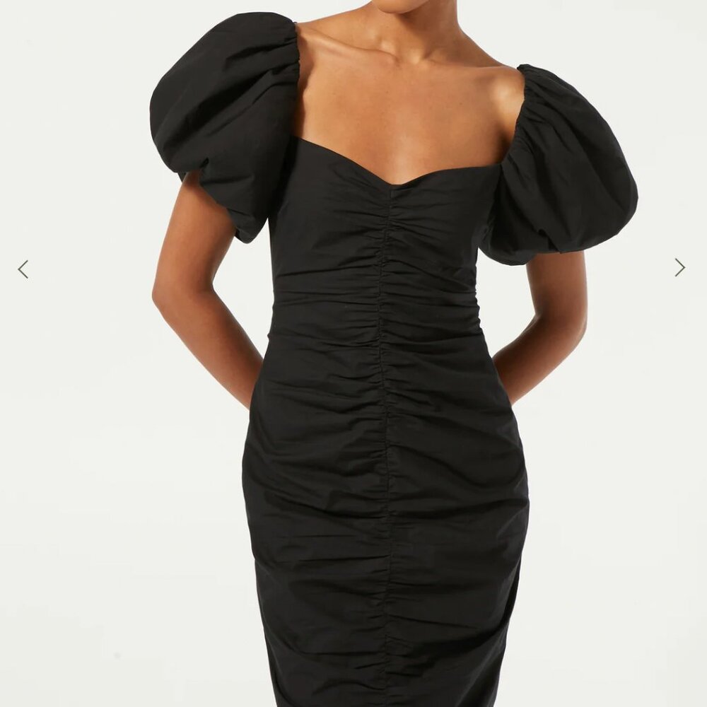 Rhode Tessa Dress, Black Size 6 NWT